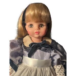 NWT Madam Alexander Legends Alice in Wonderland 14” Doll on Stand